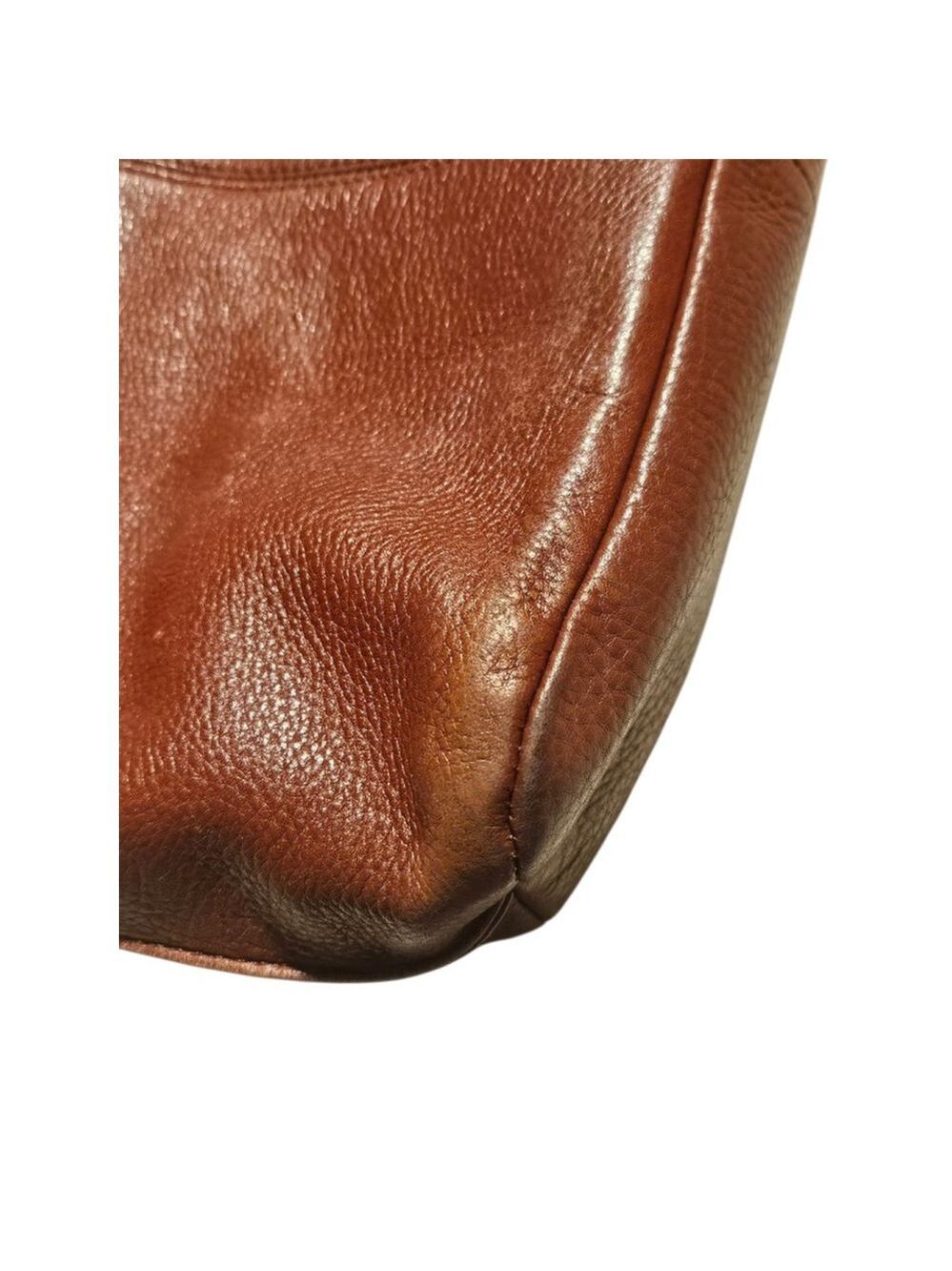 Hobo Brown Leather Shoulder Bag One Size - Picture 5 of 16